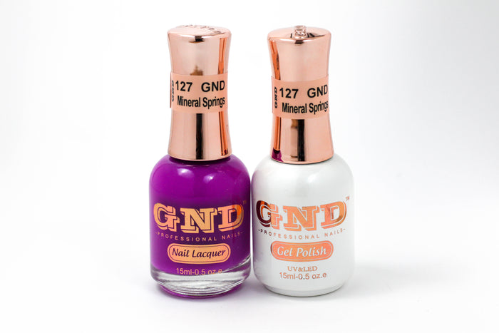 Gel & Lacquer Polish Set - 127 Mineral Springs